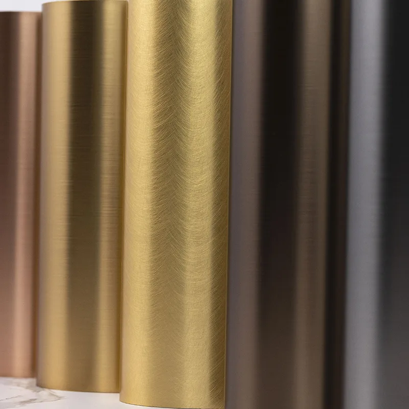 PET Metal Texture Carbon Crystal Wall Panel