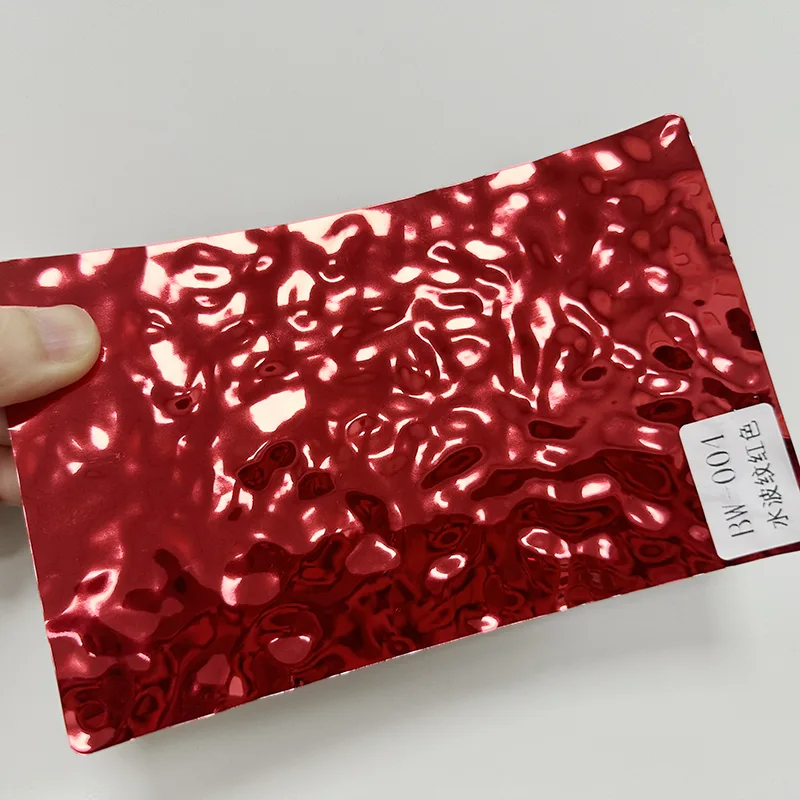 PET Water Ripple Impact-Resistant Wallboard